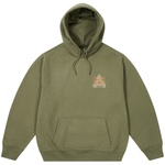 Thumbnail PALACE PORTER LOGO HOOD OLIVE one color