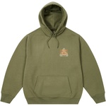 Thumbnail PALACE PORTER LOGO HOOD OLIVE one color