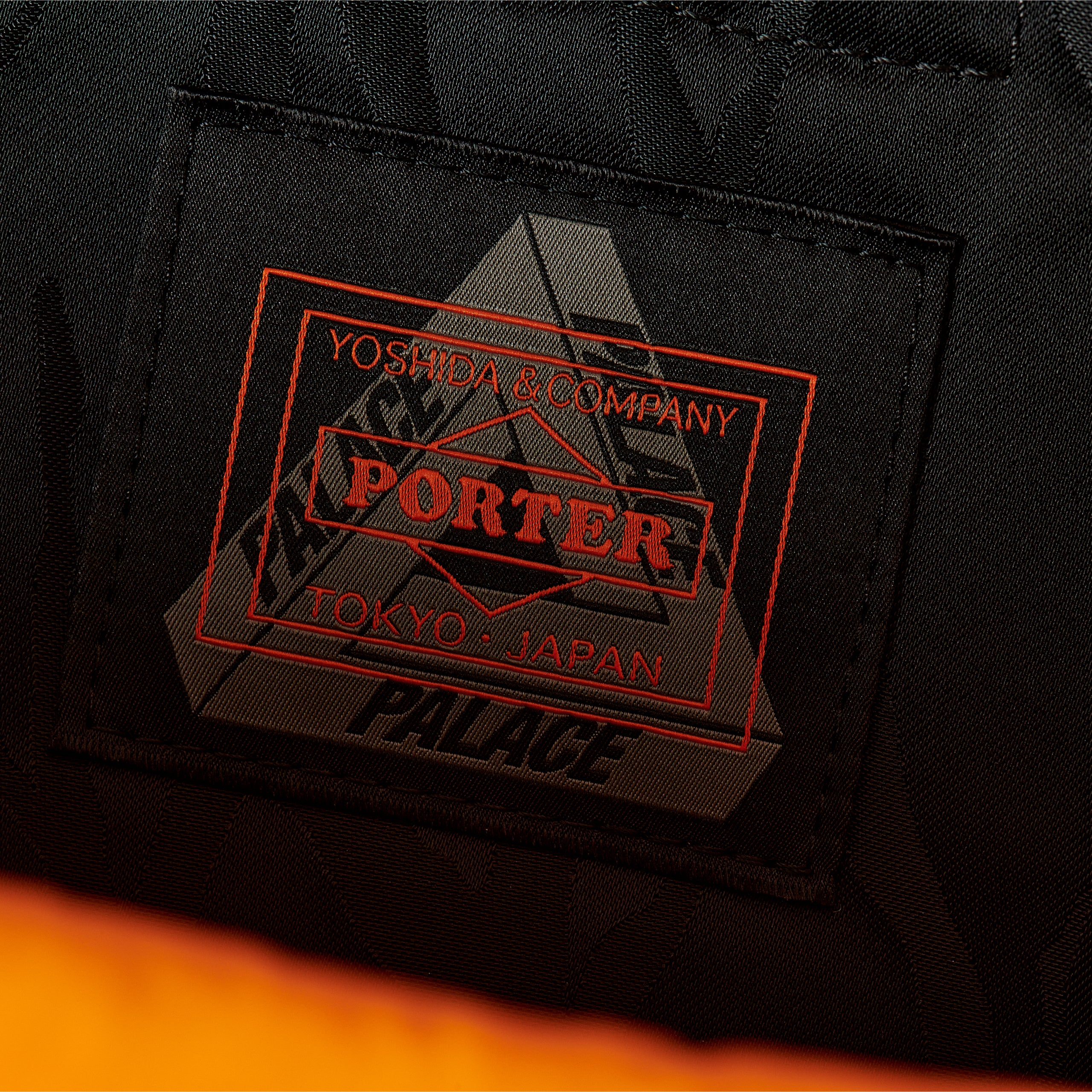 【PALACE x PORTER 】 BACKPACK BLACK JACQUARD - 24FW Palace Porter Backpack Black / Jacquard - Palace Porter