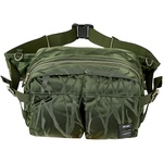Thumbnail PALACE PORTER WAIST BAG OLIVE / JACQUARD one color