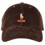 Thumbnail PALACE RALPH LAUREN CLASSIC POLO CAP CORDUROY MOHICAN BROWN one color