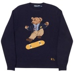 Thumbnail PALACE RALPH LAUREN SKATE POLO BEAR SWEATER AVIATOR NAVY one color