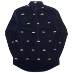 Thumbnail PALACE RALPH LAUREN EMBROIDERED CORD GTI SHIRT AVIATOR NAVY one color