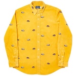 Thumbnail PALACE RALPH LAUREN EMBROIDERED CORD GTI SHIRT PALAZZO YELLOW one color