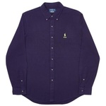 Thumbnail PALACE RALPH LAUREN B.D. SHIRT PIECED FLANNEL PALAZZO PURPLE one color