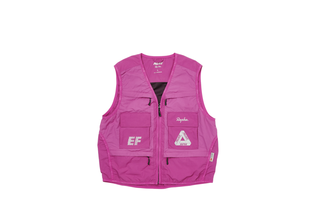 Palace Rapha Vest Pink - Palace Rapha 2 2022 - Palace Community