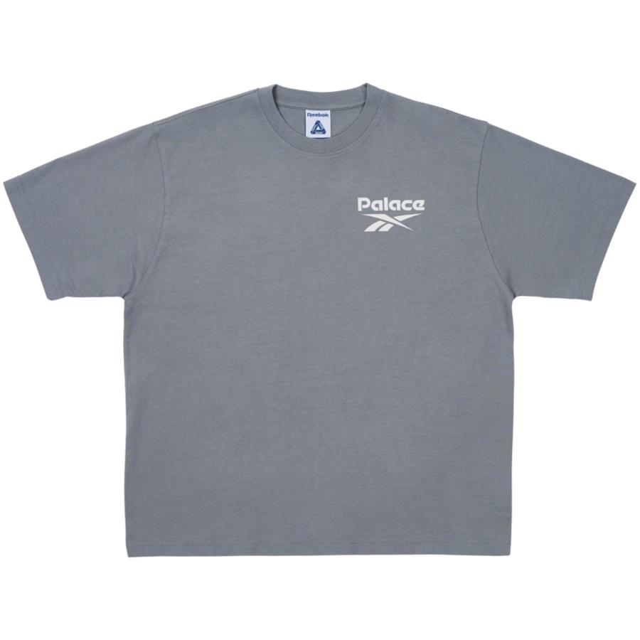 Palace Reebok T Shirt Grey Palace Reebok 2024 Palace Community