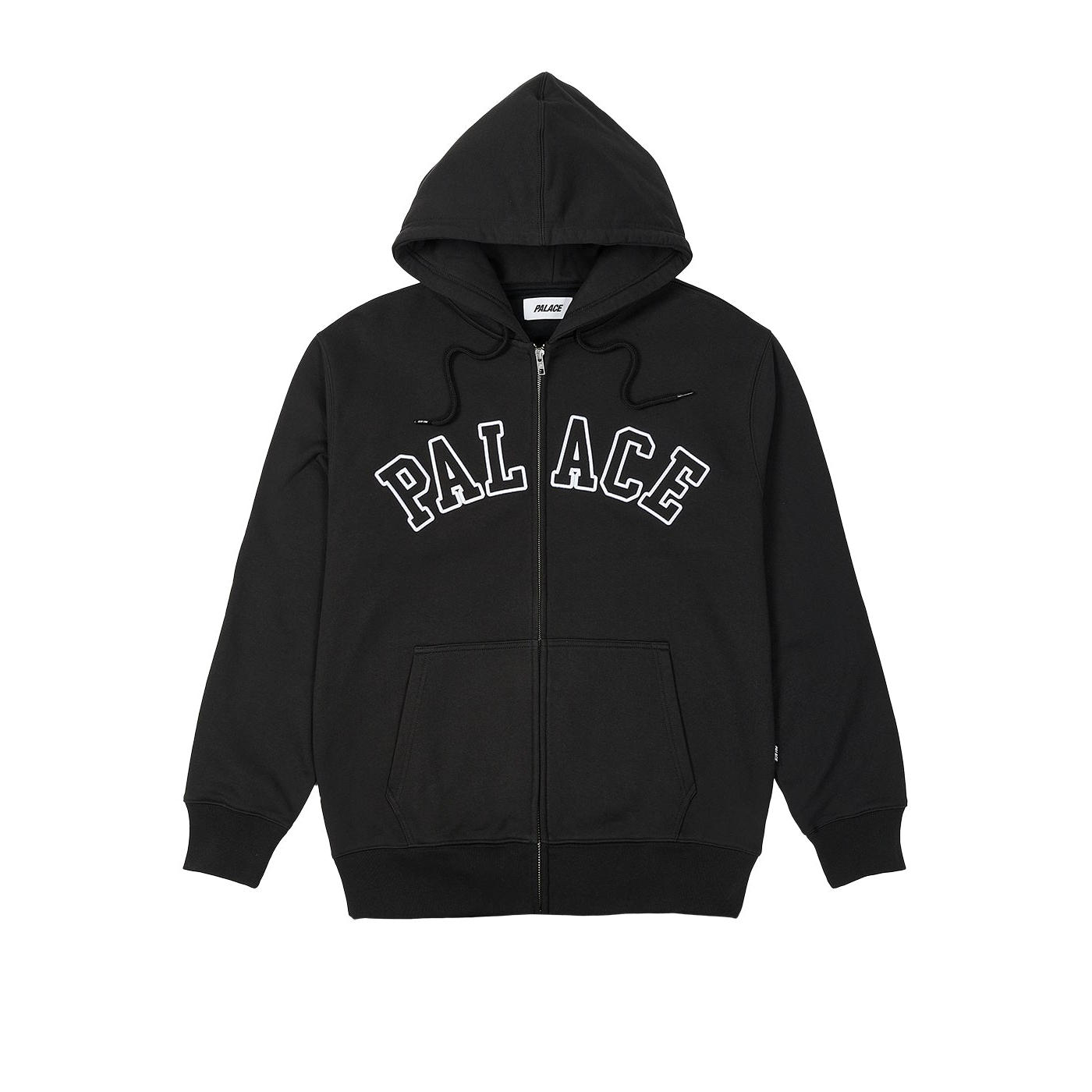 Outline Arch Zip Hood Black Spring 2023 Palace Community
