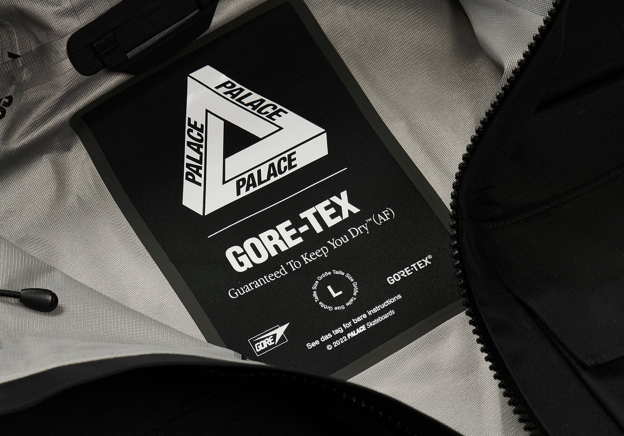 Gore Tex Cargo Jacket Black   Spring    Palace Community