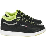 Thumbnail PALACE REEBOK CLUB C MID II REVENGE CORE BLACK / ACID YELLOW / FOOTWEAR WHITE one color