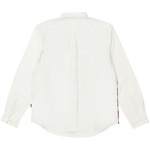 Thumbnail CHECK PANEL CHAMBRAY SHIRT WHITE one color