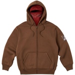 Thumbnail FACEMASK SHEARLING THERMAL HOOD BROWN one color
