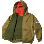 Thumbnail FACEMASK SHEARLING THERMAL HOOD OLIVE one color