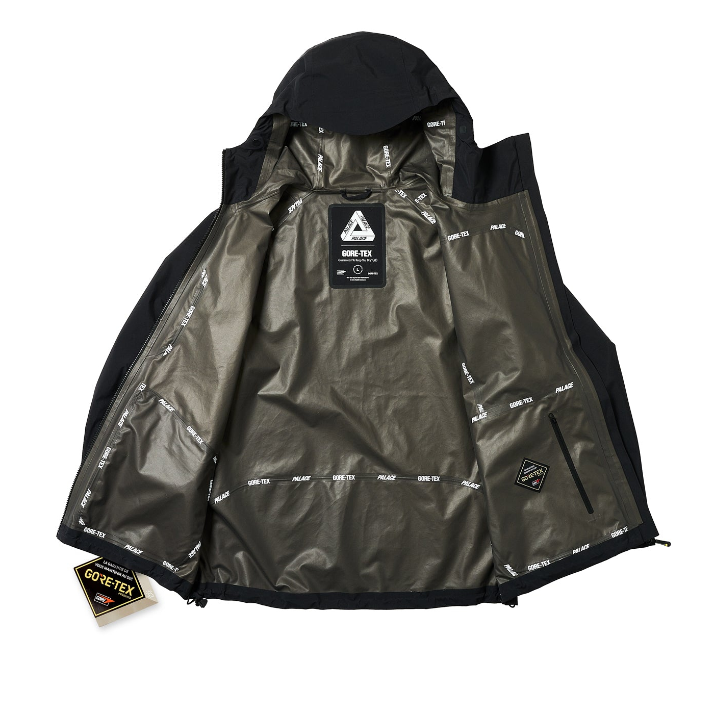Gore-Tex R-Tek Jacket Black - Autumn 2023 - Palace Community