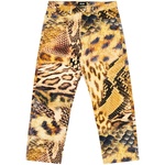 Thumbnail ANIMAL PRINT JEAN YELLOW one color