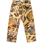 Thumbnail ANIMAL PRINT JEAN YELLOW one color