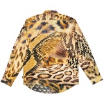 Thumbnail ANIMAL PRINT SHIRT YELLOW one color