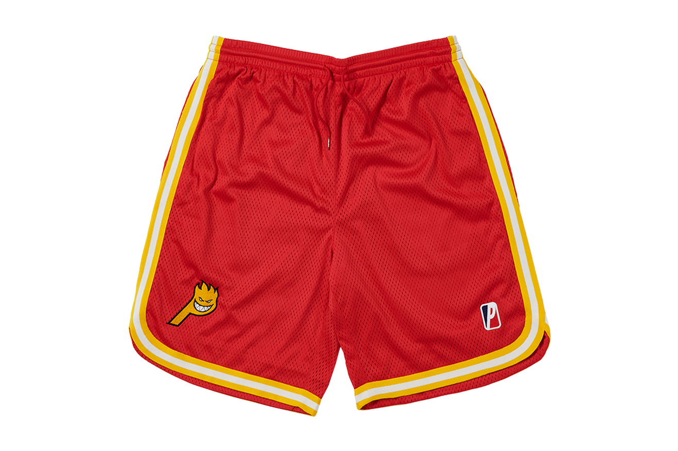 Palace Spitfire Basketball Short Red - Palace Spitfire 2023