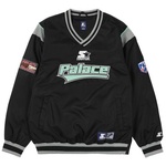 Thumbnail PALACE STARTER JERSEY CREW BLACK one color