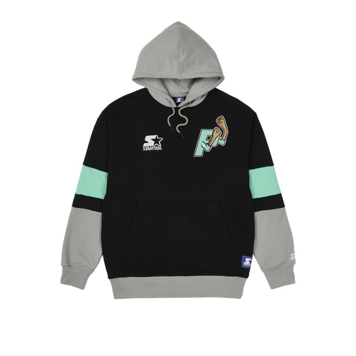 Thumbnail PALACE STARTER HOODIE BLACK one color
