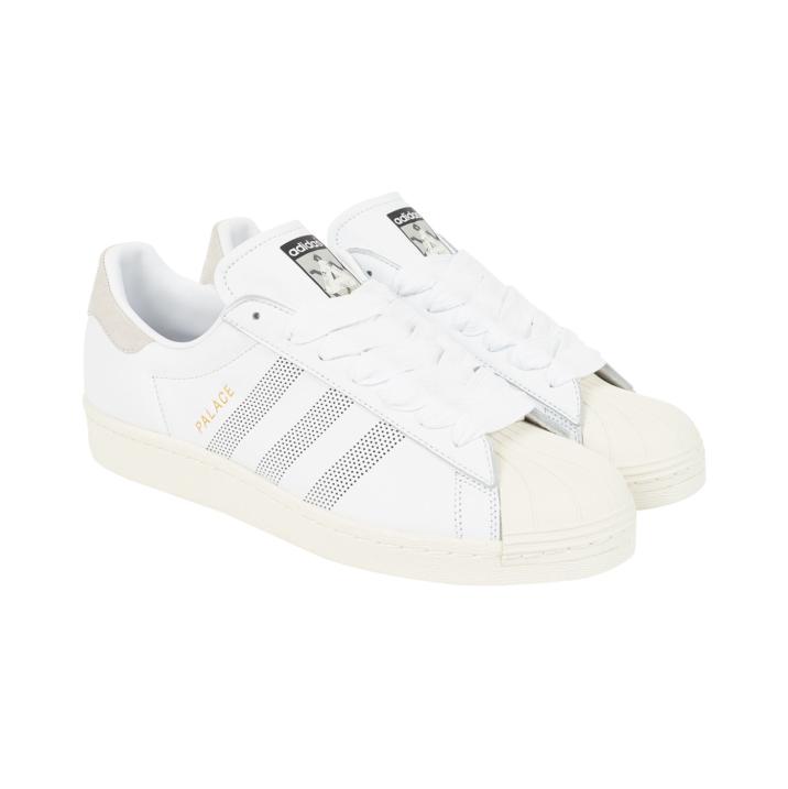 Thumbnail PALACE ADIDAS SUPERSTARS WHITE one color