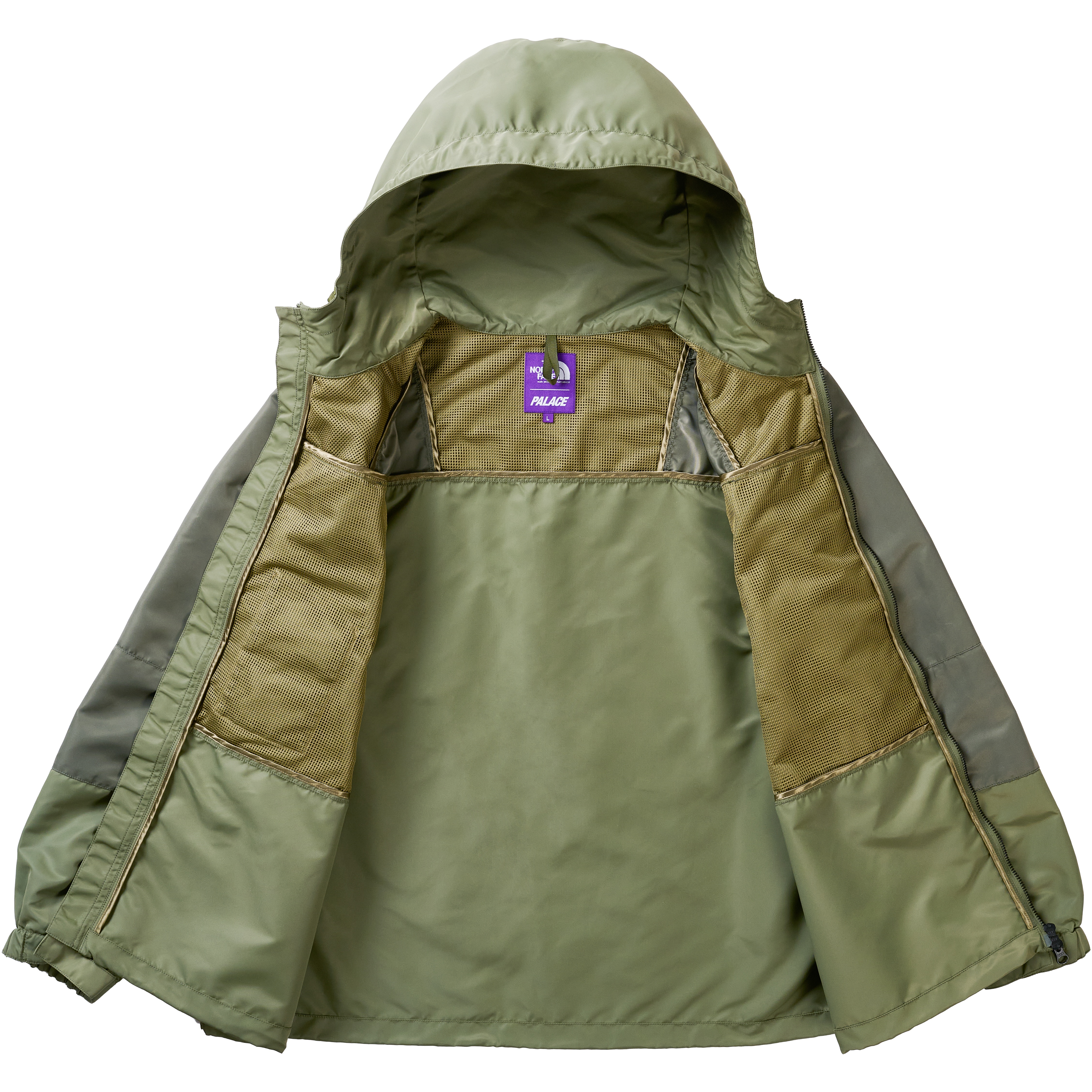Thumbnail PALACE THE NORTH FACE PURPLE LABEL MOUNTAIN WIND PARKA SAGE GREEN one color