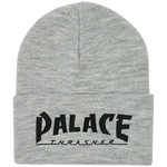 Thumbnail PALACE THRASHER BEANIE GREY MARL one color
