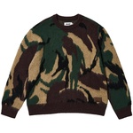 Thumbnail HAIRY CAMO KNIT WOODLAND one color