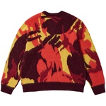 Thumbnail HAIRY CAMO KNIT FIRE one color