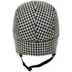 Thumbnail REVERSO EARFLAP 4-PANEL HOUNDSTOOTH WHITE one color