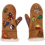 Thumbnail PALACE UGG SHEEPSKIN MITTEN CHESTNUT one color