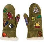 Thumbnail PALACE UGG SHEEPSKIN MITTEN BURNT OLIVE one color