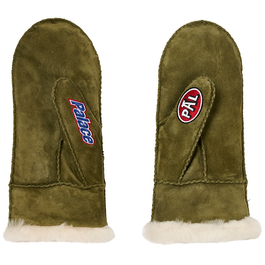 Palace Ugg Sheepskin Mitten Burnt Olive - Palace Ugg 2023 - Palace