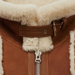 Thumbnail PALACE UGG SHEARLING JACKET CHESTNUT one color