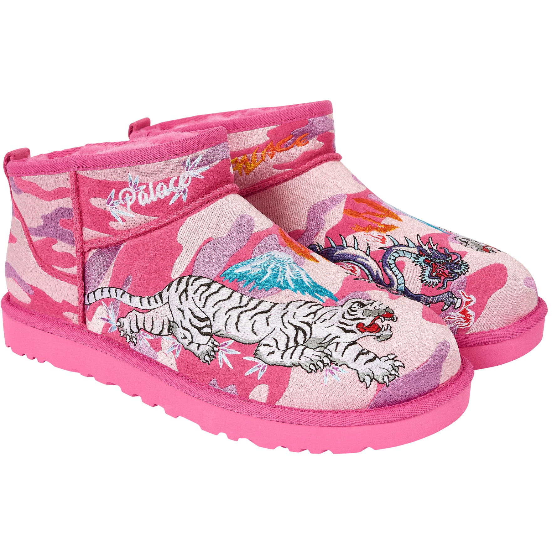 Thumbnail PALACE UGG ULTRA MINI BOOT PINK CAMO one color
