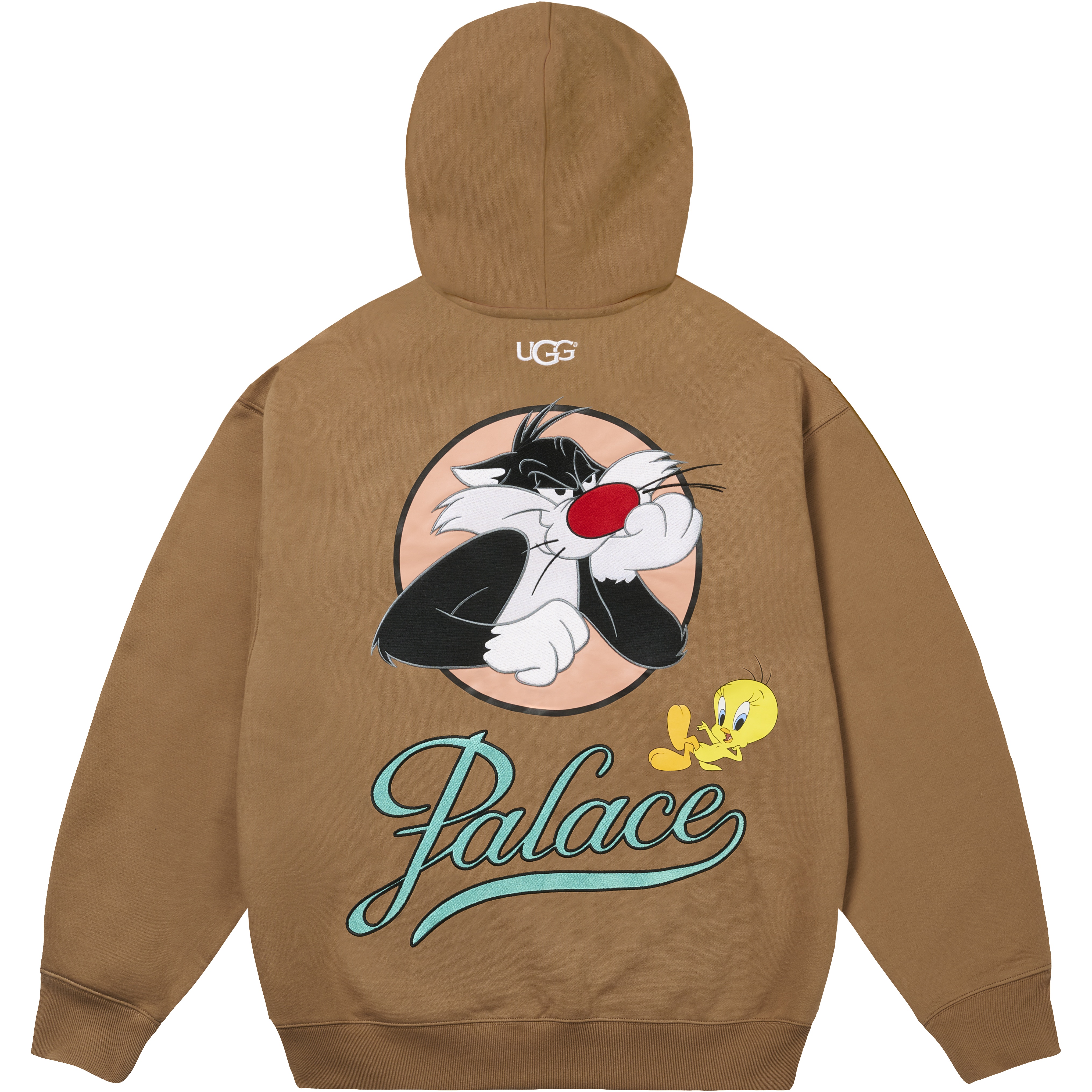 Thumbnail PALACE UGG LOONEY TUNES HOOD CHESTNUT one color
