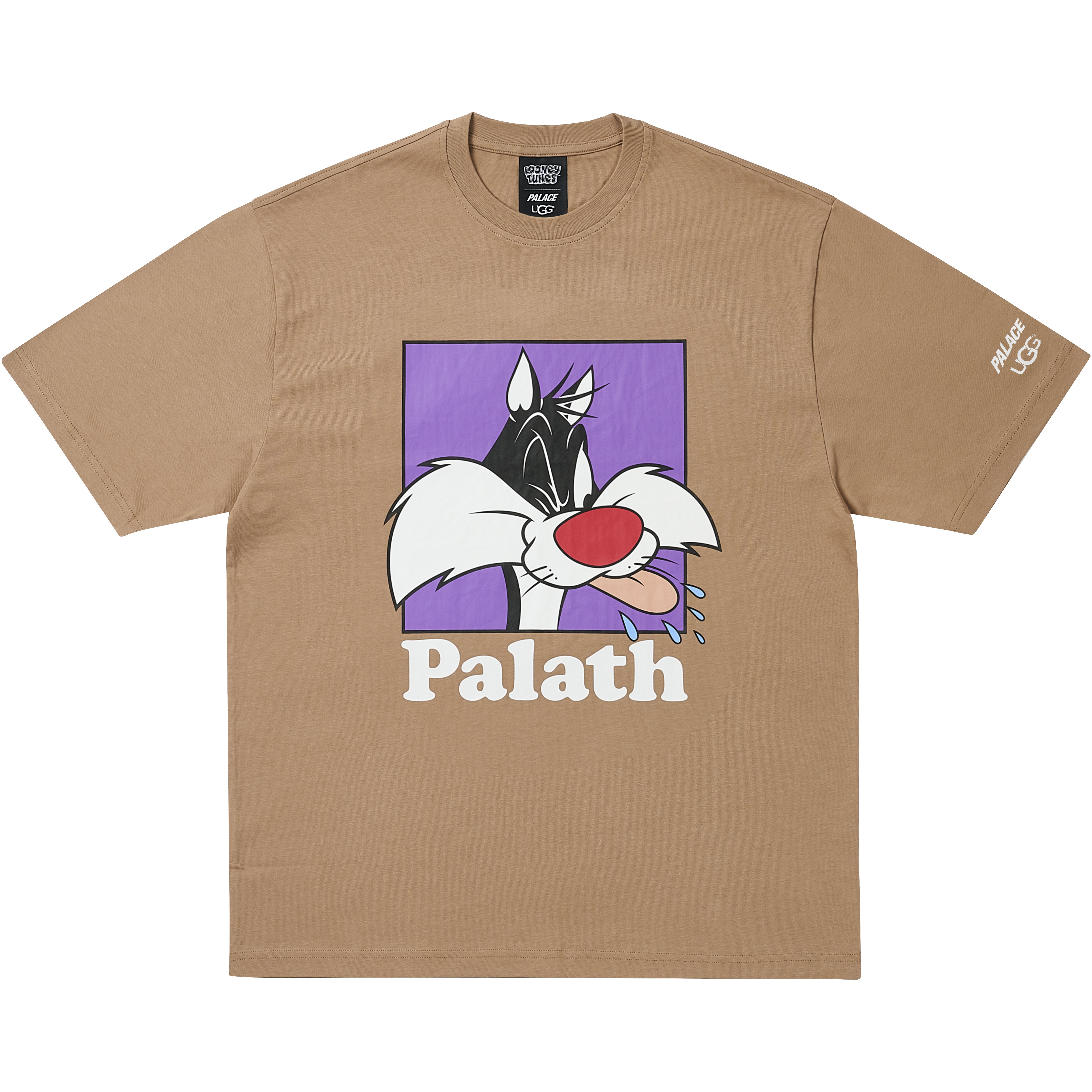 Palace PALACE UGG LOONEY TUNES T SHIRT CHESTNUT