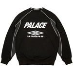 Thumbnail PALACE UMBRO WARM UP CREW BLACK one color