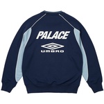Thumbnail PALACE UMBRO WARM UP CREW BLUE one color