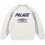 Thumbnail PALACE UMBRO WARM UP CREW WHITE one color