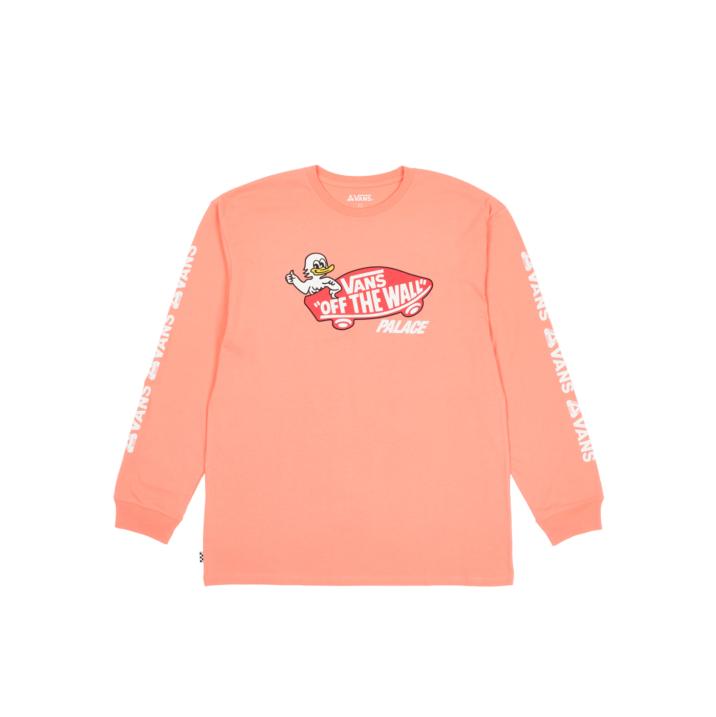 PALACE SHIRT LS VANS ORANGE one color