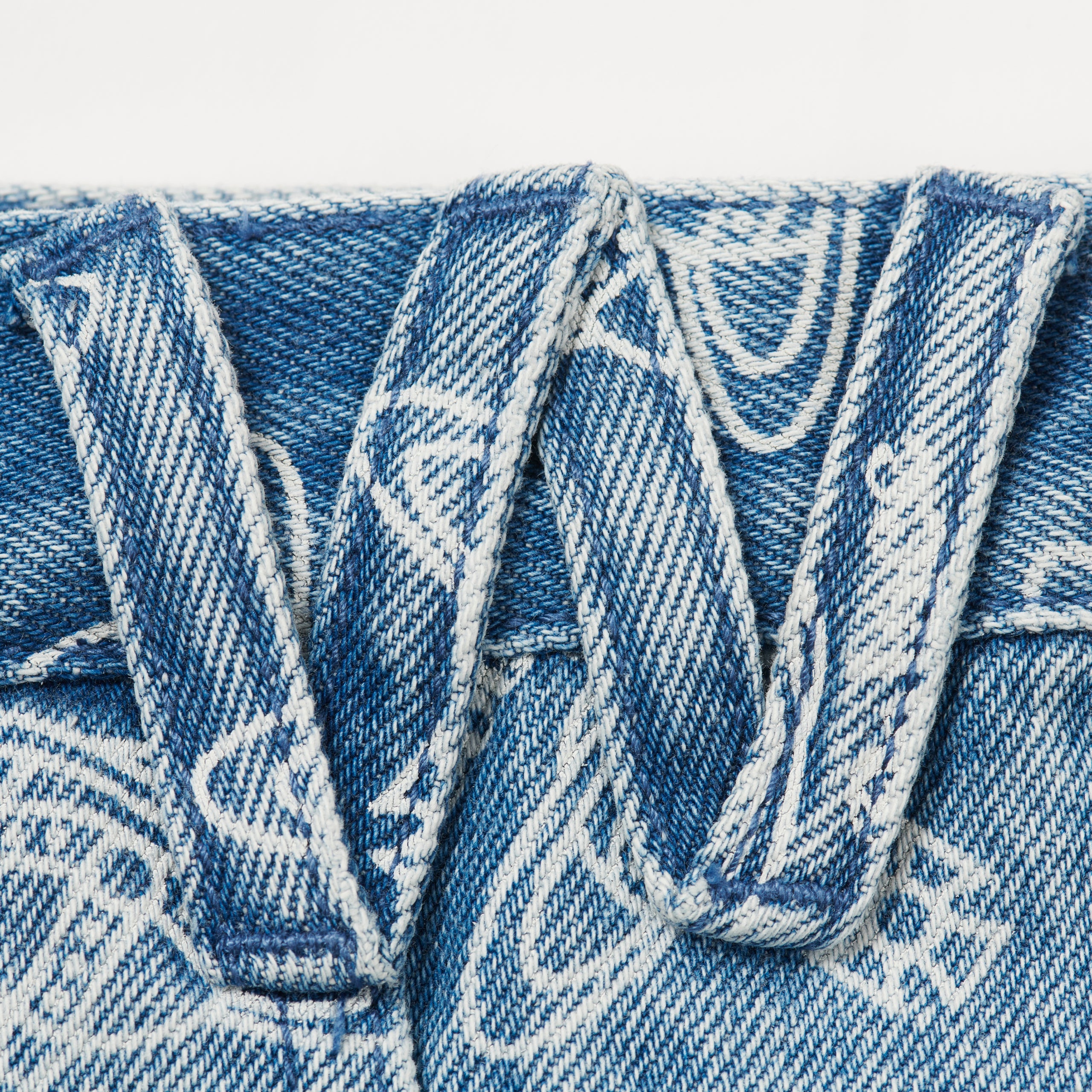 Palace x Vivienne Westwood Denim Skirt Orb Stone Wash Men's
