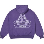 Thumbnail PALACE VIVIENNE WESTWOOD HOOD PURPLE one color