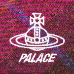 Thumbnail PALACE VIVIENNE WESTWOOD GORE-TEX HARRIS TWEED BERET PLAID PINK one color