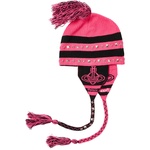Thumbnail PALACE VIVIENNE WESTWOOD ORB KNIT EARFLAP BEANIE PINK / BLACK one color