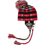 Thumbnail PALACE VIVIENNE WESTWOOD ORB KNIT EARFLAP BEANIE TARTAN one color