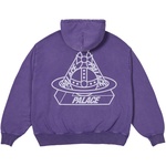 Thumbnail PALACE VIVIENNE WESTWOOD HOOD PURPLE one color