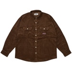 Thumbnail DROP SHOULDER CORD SHIRT NICE BROWN one color