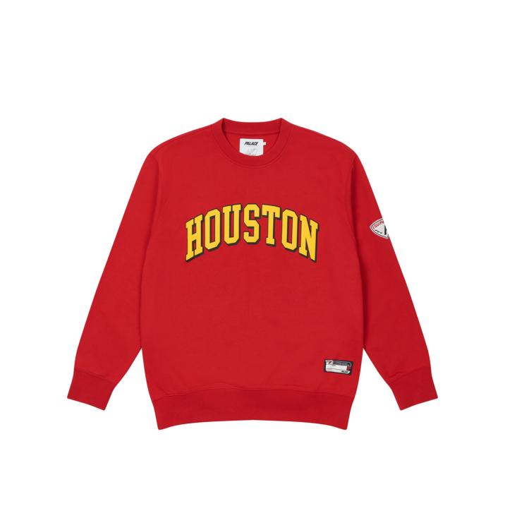 PALACE CREW WHITNEY RED one color