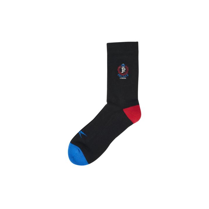 PALACE SOCKS REEBOK BLACK one color